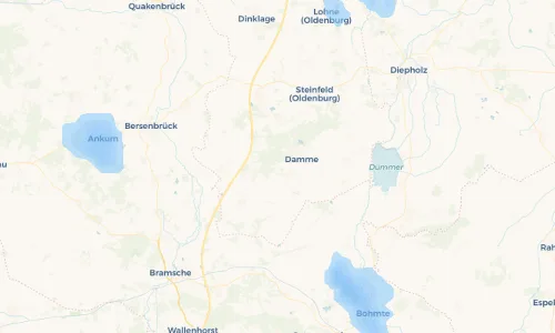 Regenradar Vorschaubild - Aktuelle Niederschläge in Ossenbeck und Umgebung