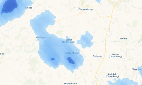 Regenradar Vorschaubild - Aktuelle Niederschläge in Ostendorfe und Umgebung