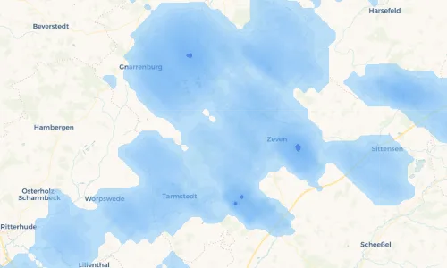 Regenradar Vorschaubild - Aktuelle Niederschläge in Ostereistedt und Umgebung