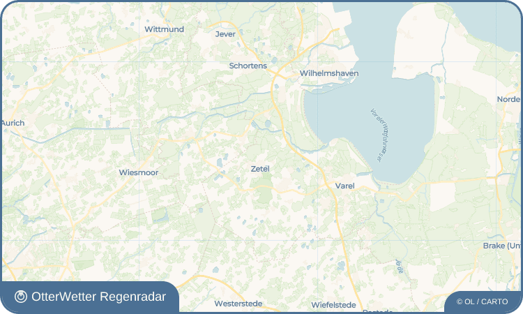 OtterWetter Regenradar-Widget Osterende