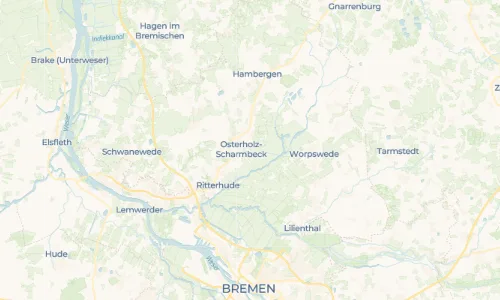 Regenradar Vorschaubild - Aktuelle Niederschläge in Osterholz und Umgebung