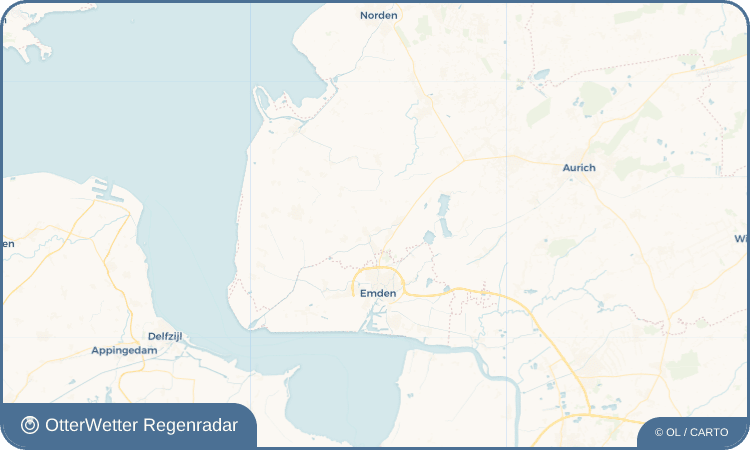 OtterWetter Regenradar-Widget Osterhusen