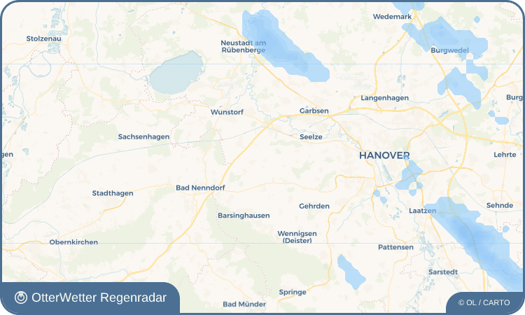 OtterWetter Regenradar-Widget Ostermunzel