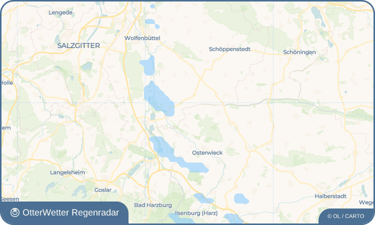 OtterWetter Regenradar-Widget Osterode am Fallstein