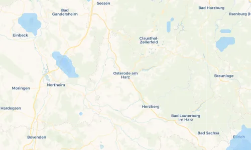 Regenradar Vorschaubild - Aktuelle Niederschläge in Osterode am Harz und Umgebung