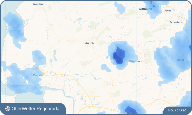 OtterWetter Regenradar-Widget Ostersander
