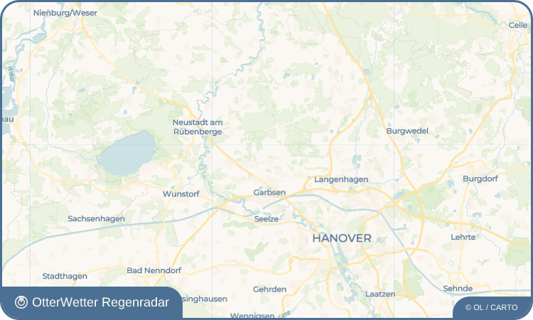 OtterWetter Regenradar-Widget Osterwald Oberende