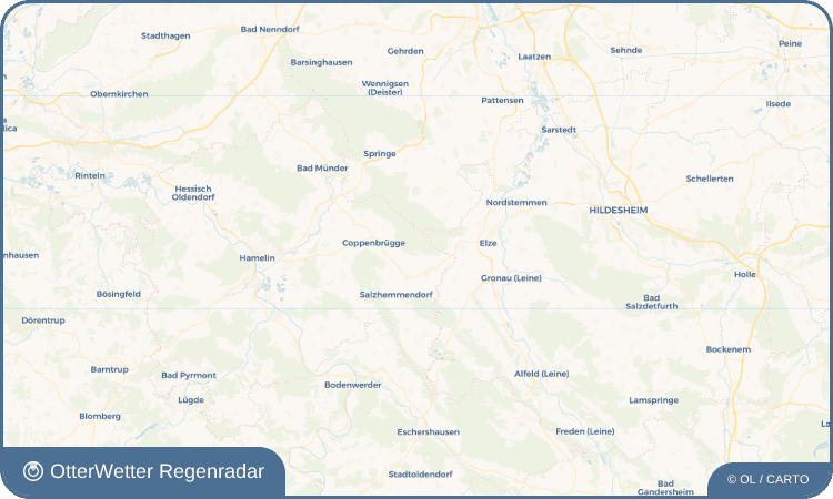 OtterWetter Regenradar-Widget Osterwald