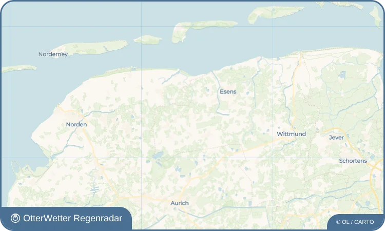 Widget-Vorschau für Ostochtersum Wetter-Widget-Vorschau mit Vorhersagedaten für Ostochtersum
