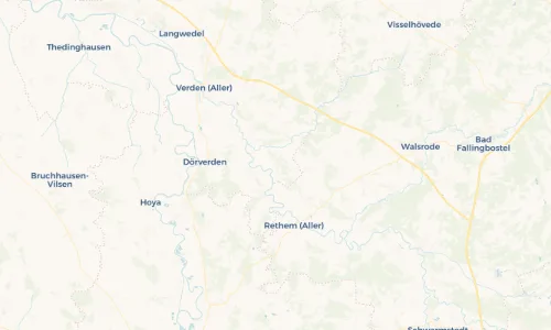 Regenradar-Vorschau: aktuelle Niederschläge in Otersen und Umgebung