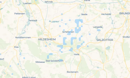 Regenradar Vorschaubild - Aktuelle Niederschläge in Ottbergen und Umgebung