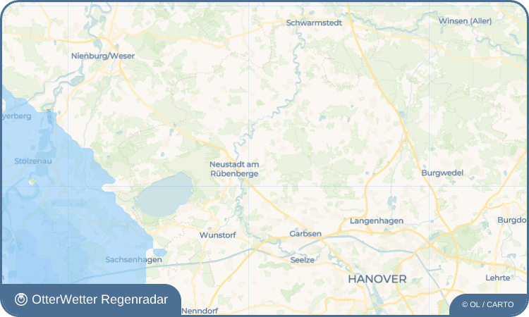 OtterWetter Regenradar-Widget Otternhagen