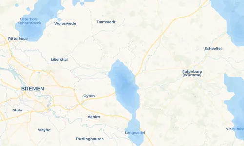 Regenradar Vorschaubild - Aktuelle Niederschläge in Ottersberg und Umgebung