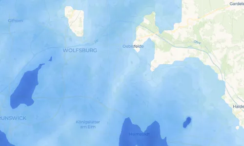 Regenradar Vorschaubild - Aktuelle Niederschläge in Papenrode und Umgebung