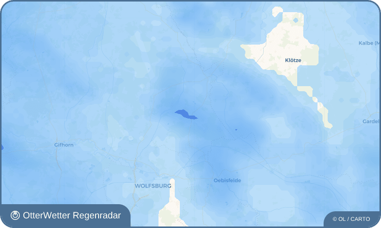 OtterWetter Regenradar-Widget Parsau