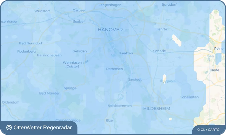 Widget-Vorschau für Pattensen Wetter-Widget-Vorschau mit Vorhersagedaten für Pattensen