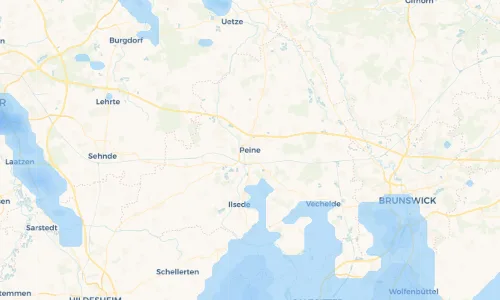Regenradar Vorschaubild - Aktuelle Niederschläge in Peine und Umgebung