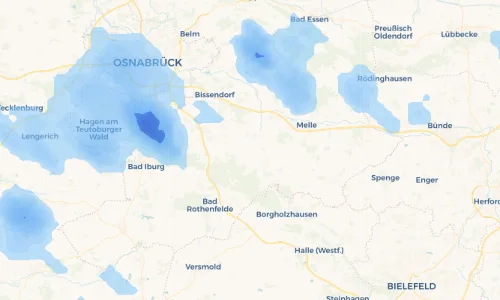 Regenradar Vorschaubild - Aktuelle Niederschläge in Peingdorf und Umgebung