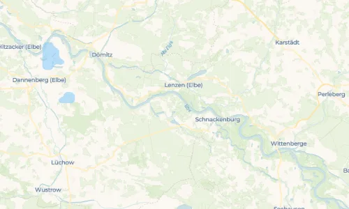 Regenradar Vorschaubild - Aktuelle Niederschläge in Pevestorf und Umgebung