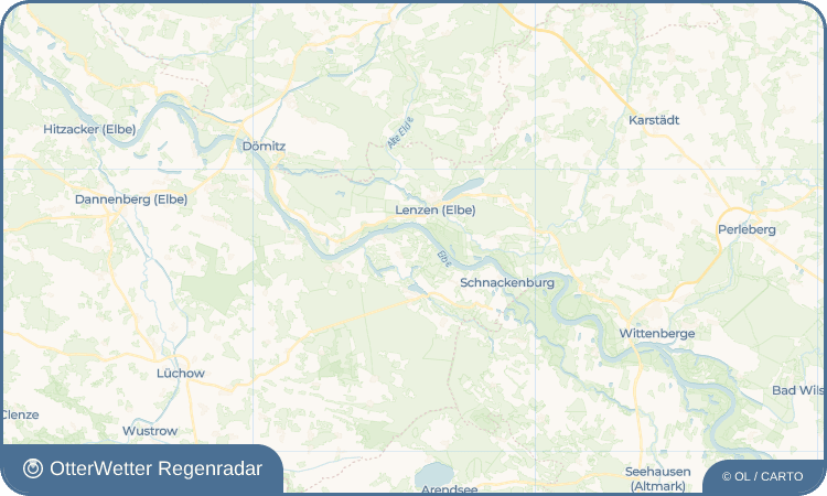 OtterWetter Regenradar-Widget Pevestorf