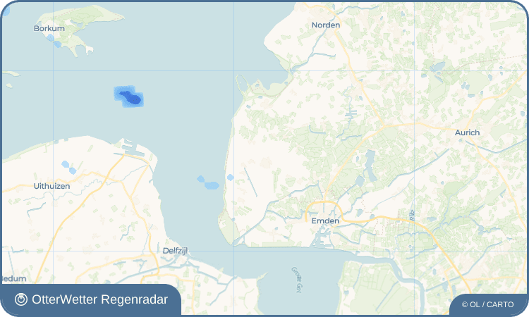 OtterWetter Regenradar-Widget Pewsum