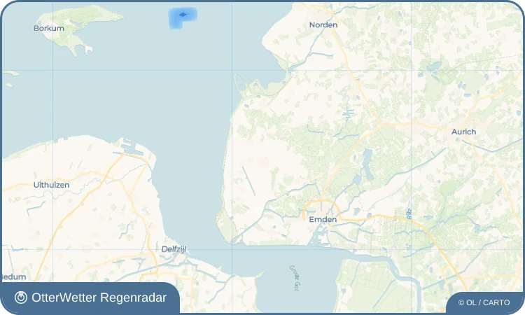 Wetter-Widget-Vorschau mit Vorhersagedaten für Pewsum