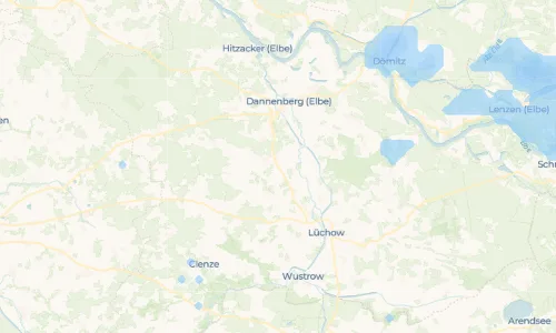 Regenradar Vorschaubild - Aktuelle Niederschläge in Platenlaase und Umgebung