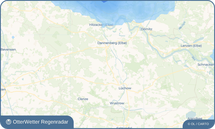 OtterWetter Regenradar-Widget Platenlaase