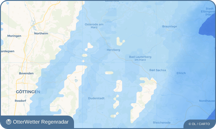 OtterWetter Regenradar-Widget Pöhlde