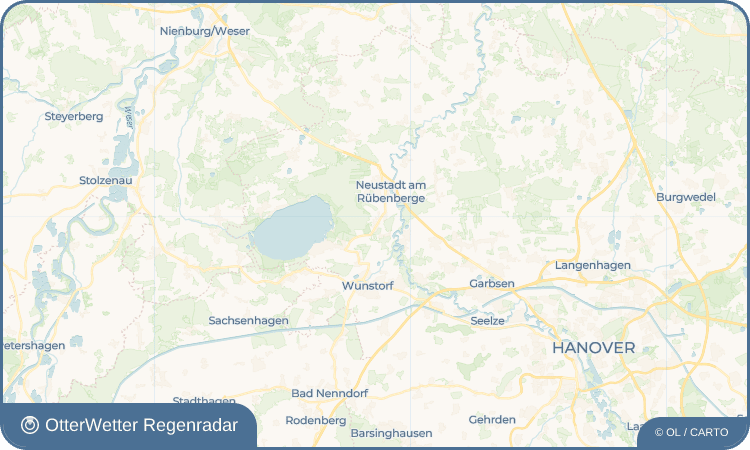OtterWetter Regenradar-Widget Poggenhagen