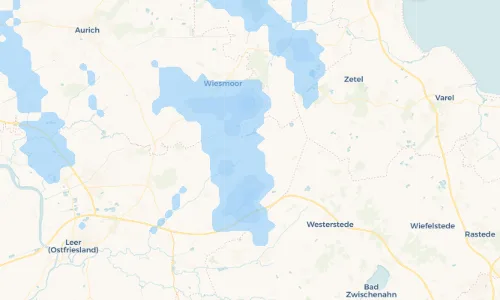 Regenradar Vorschaubild - Aktuelle Niederschläge in Poghausen und Umgebung