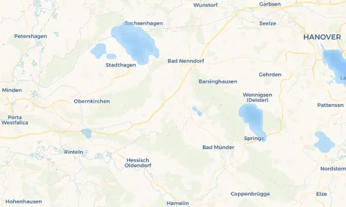 Regenradar Vorschaubild - Aktuelle Niederschläge in Pohle und Umgebung