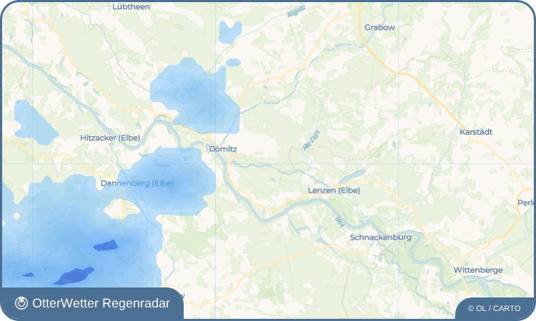OtterWetter Regenradar-Widget Polz