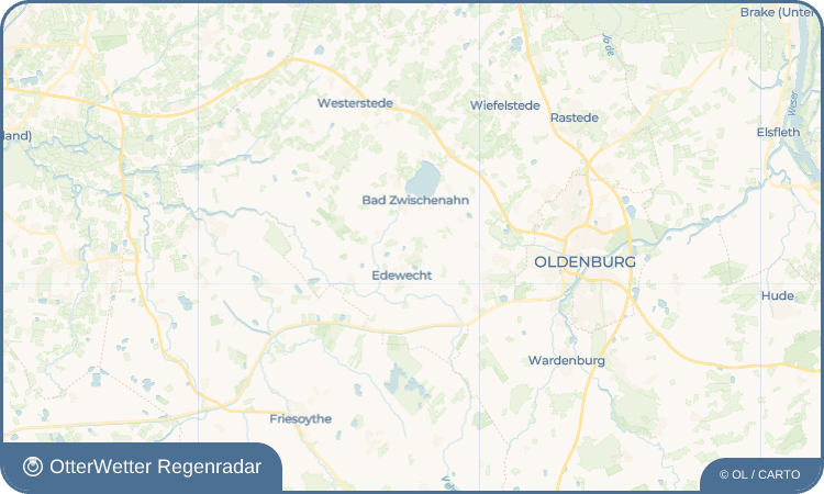 OtterWetter Regenradar-Widget Portsloge