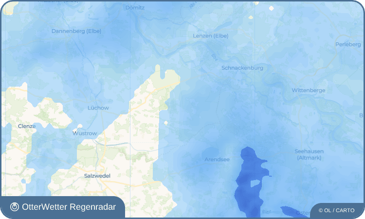 Widget-Vorschau für Prezelle Wetter-Widget-Vorschau mit Vorhersagedaten für Prezelle