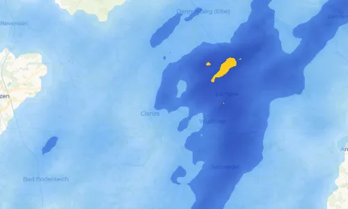 Regenradar Vorschaubild - Aktuelle Niederschläge in Püggen und Umgebung