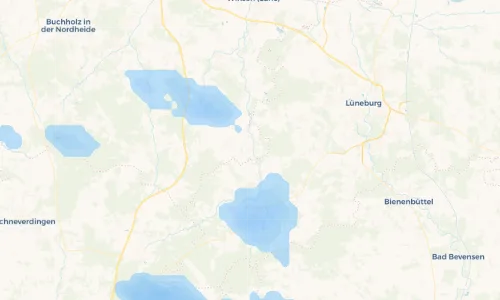 Regenradar Vorschaubild - Aktuelle Niederschläge in Putensen und Umgebung