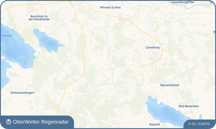 Wetter-Widget-Vorschau mit Vorhersagedaten für Putensen