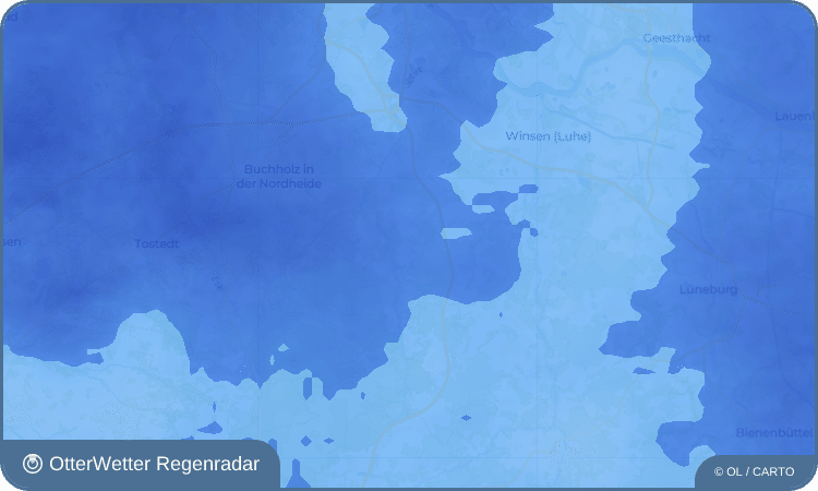 OtterWetter Regenradar-Widget Quarrendorf