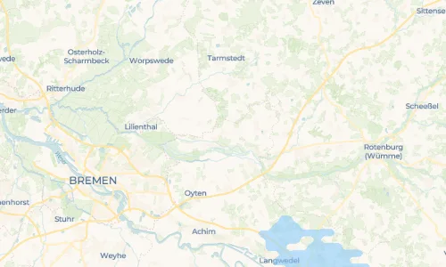 Regenradar Vorschaubild - Aktuelle Niederschläge in Quelkhorn und Umgebung