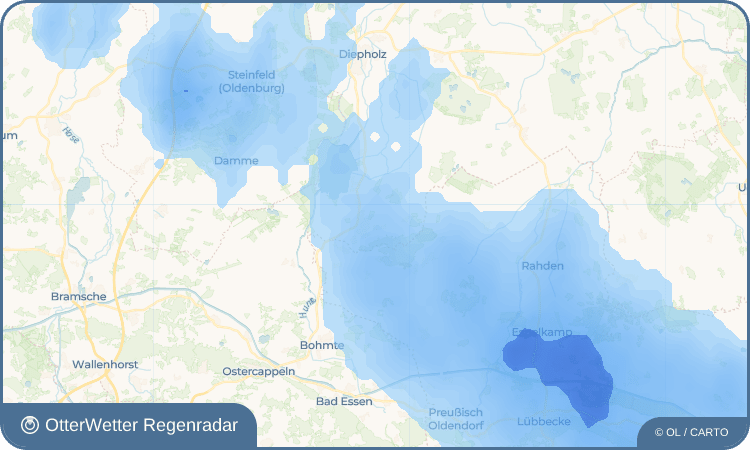 OtterWetter Regenradar-Widget Quernheim