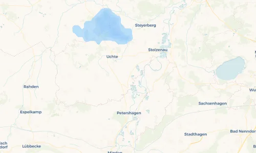 Regenradar Vorschaubild - Aktuelle Niederschläge in Raddestorf und Umgebung