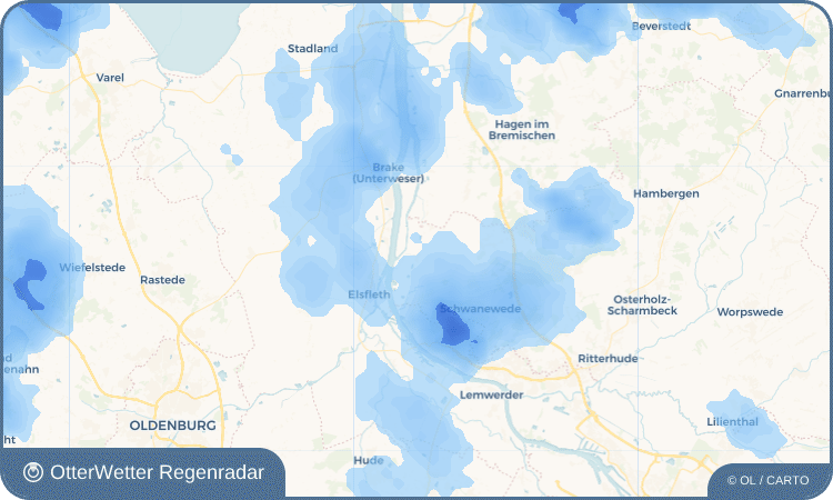 OtterWetter Regenradar-Widget Rade