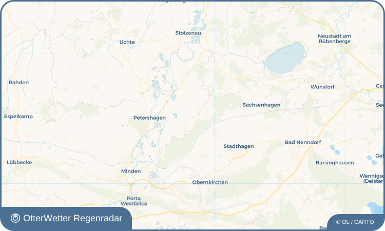 OtterWetter Regenradar-Widget Raderhorst