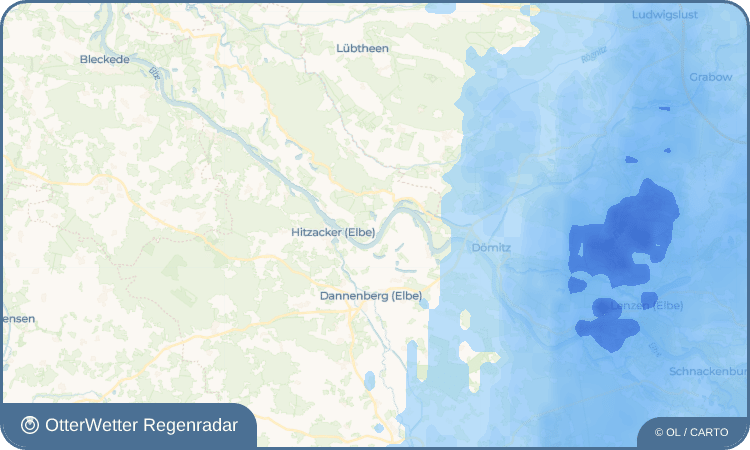 OtterWetter Regenradar-Widget Raffatz