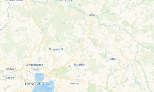 Regenradar Vorschaubild - Aktuelle Niederschläge in Ramlingen und Umgebung