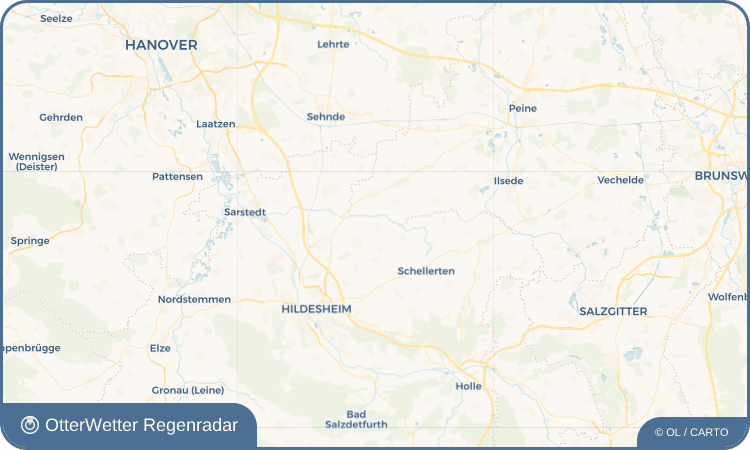 OtterWetter Regenradar-Widget Rautenberg