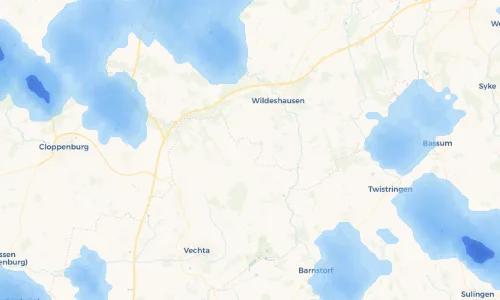 Regenradar Vorschaubild - Aktuelle Niederschläge in Rechterfeld und Umgebung