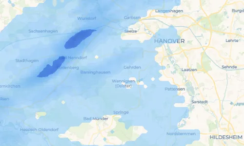 Regenradar Vorschaubild - Aktuelle Niederschläge in Redderse und Umgebung