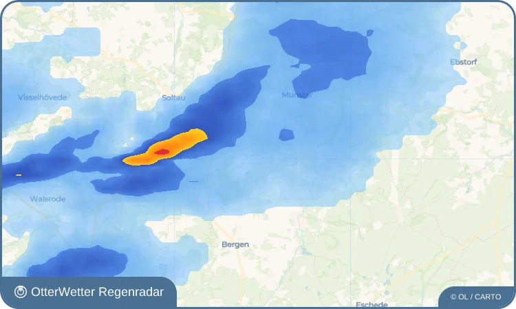 Widget-Vorschau für Reddingen Wetter-Widget-Vorschau mit Vorhersagedaten für Reddingen